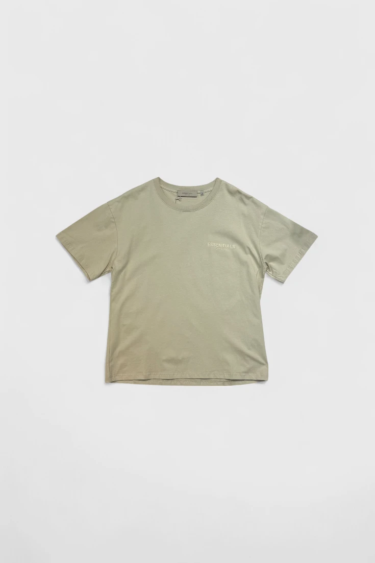Бежевая футболка Essentials
