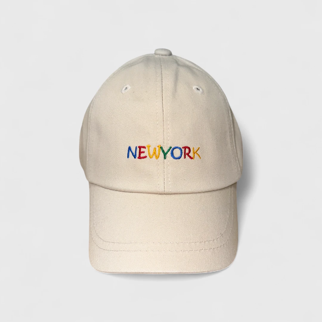 Бейсболка с вышивкой NY (3 цвета)
