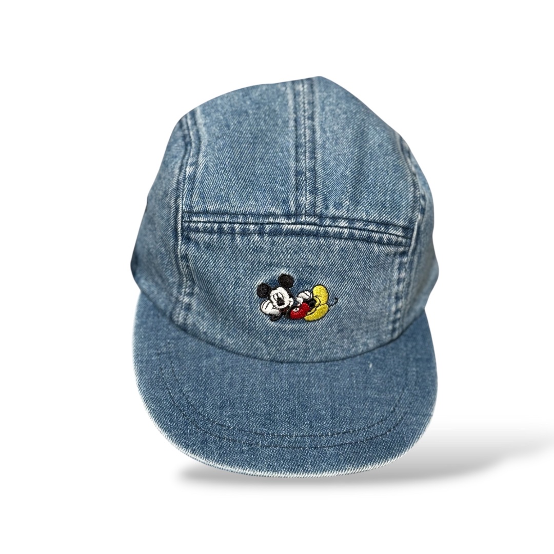 Джинсовая кепка с принтом Mickey