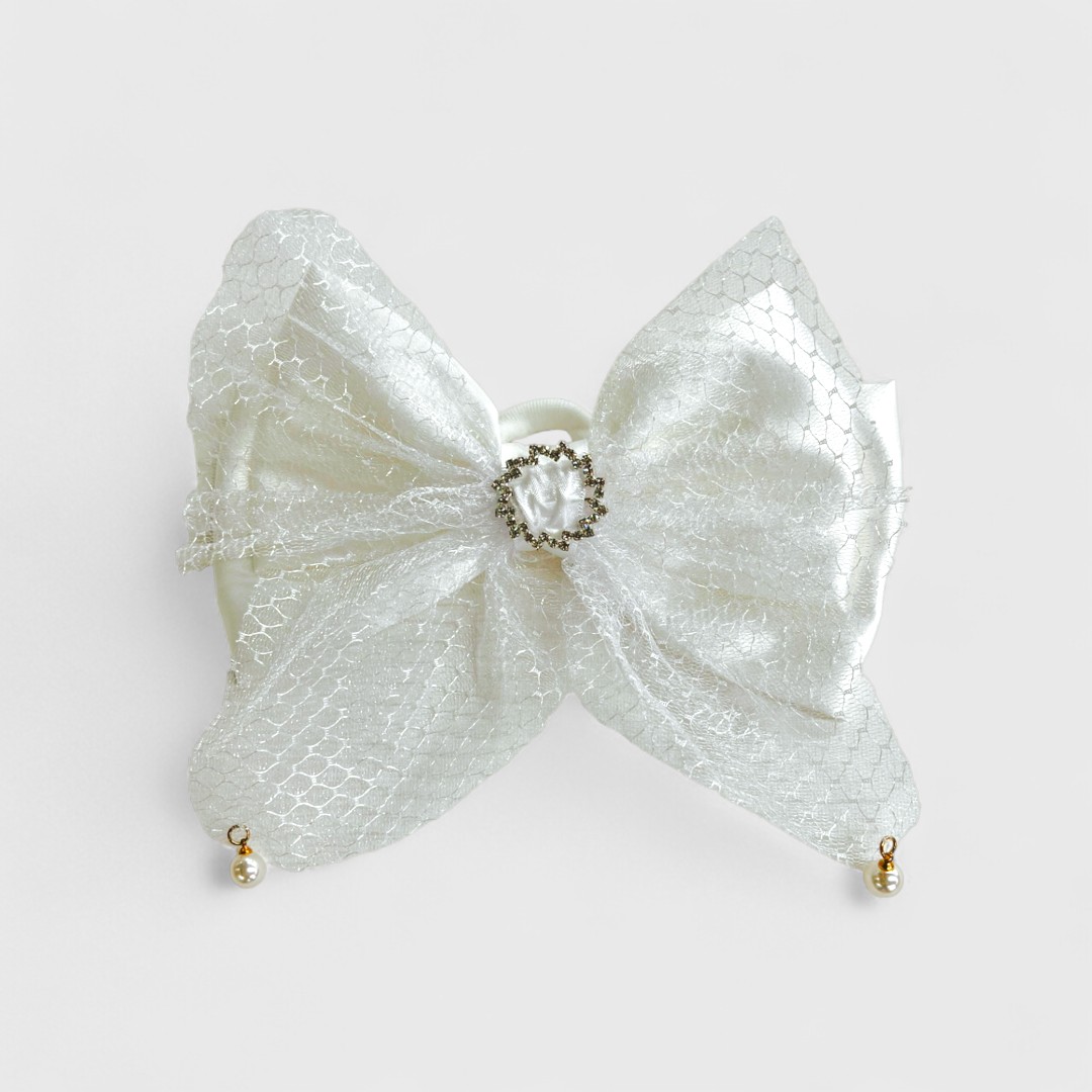 Бант с жемчужинами