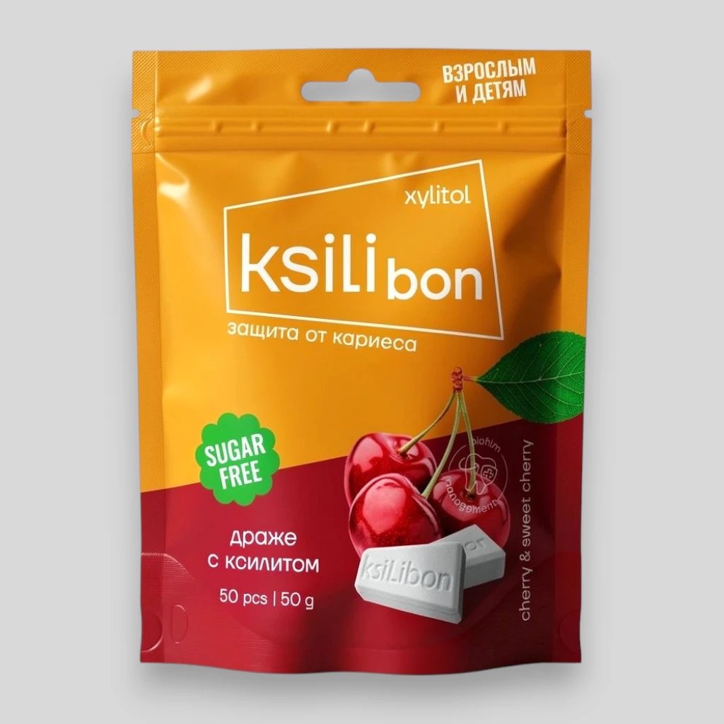 Драже с ксилитом  KSILIBON