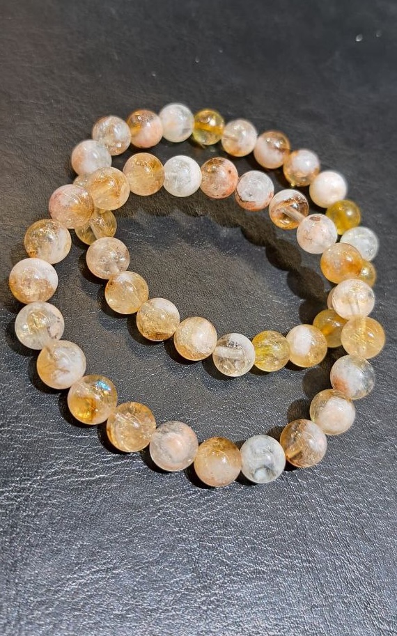 Браслет из натурального цитрина