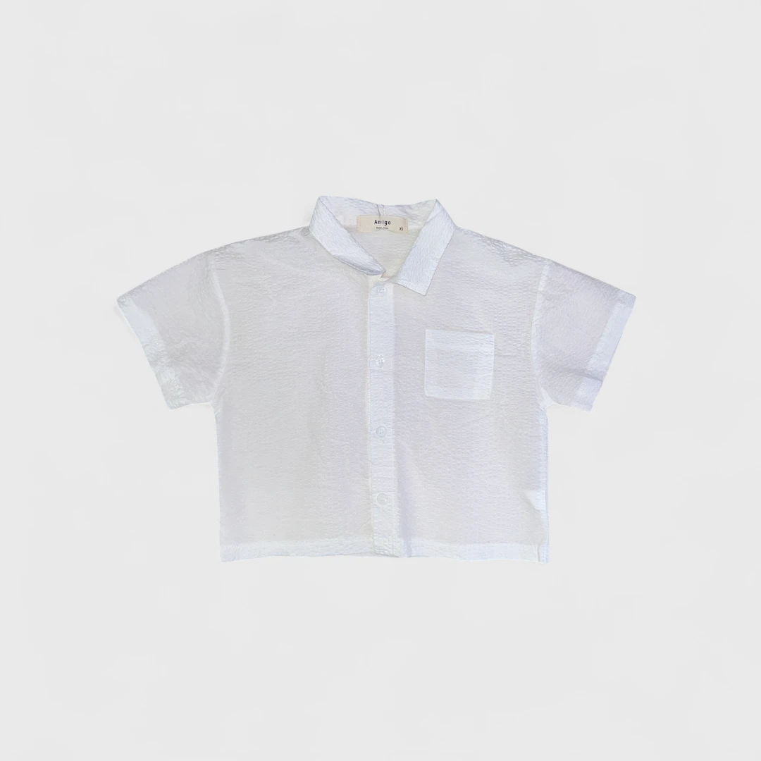 Белая рубашка для детей