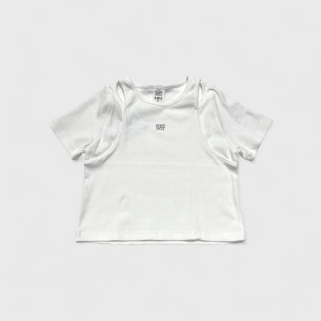 Белая футболка WHY NOT