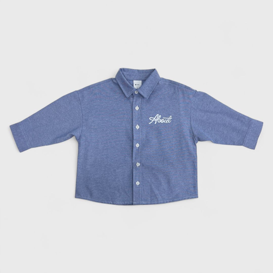 Голубая рубашка About