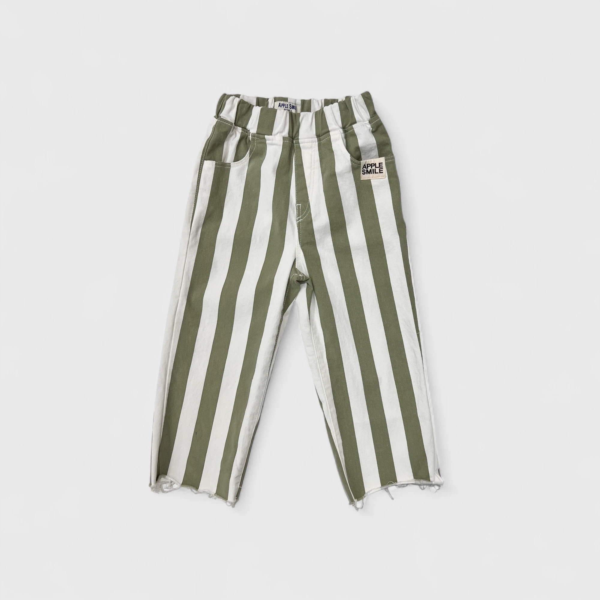 Стильные полосатые брюки