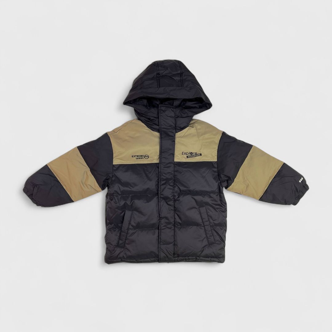 Черная куртка с капюшоном Extreme