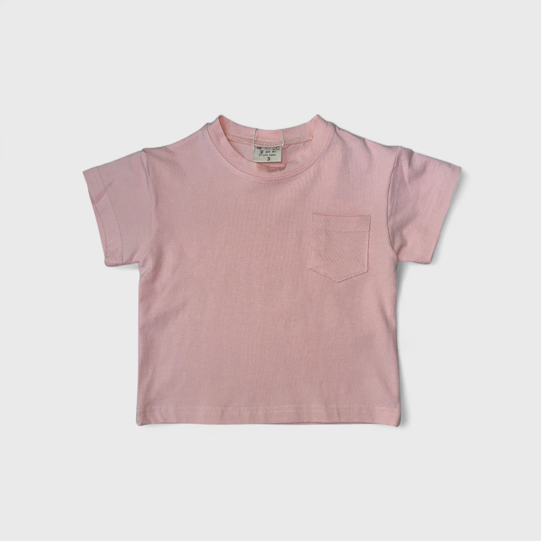 Розовая футболка для детей