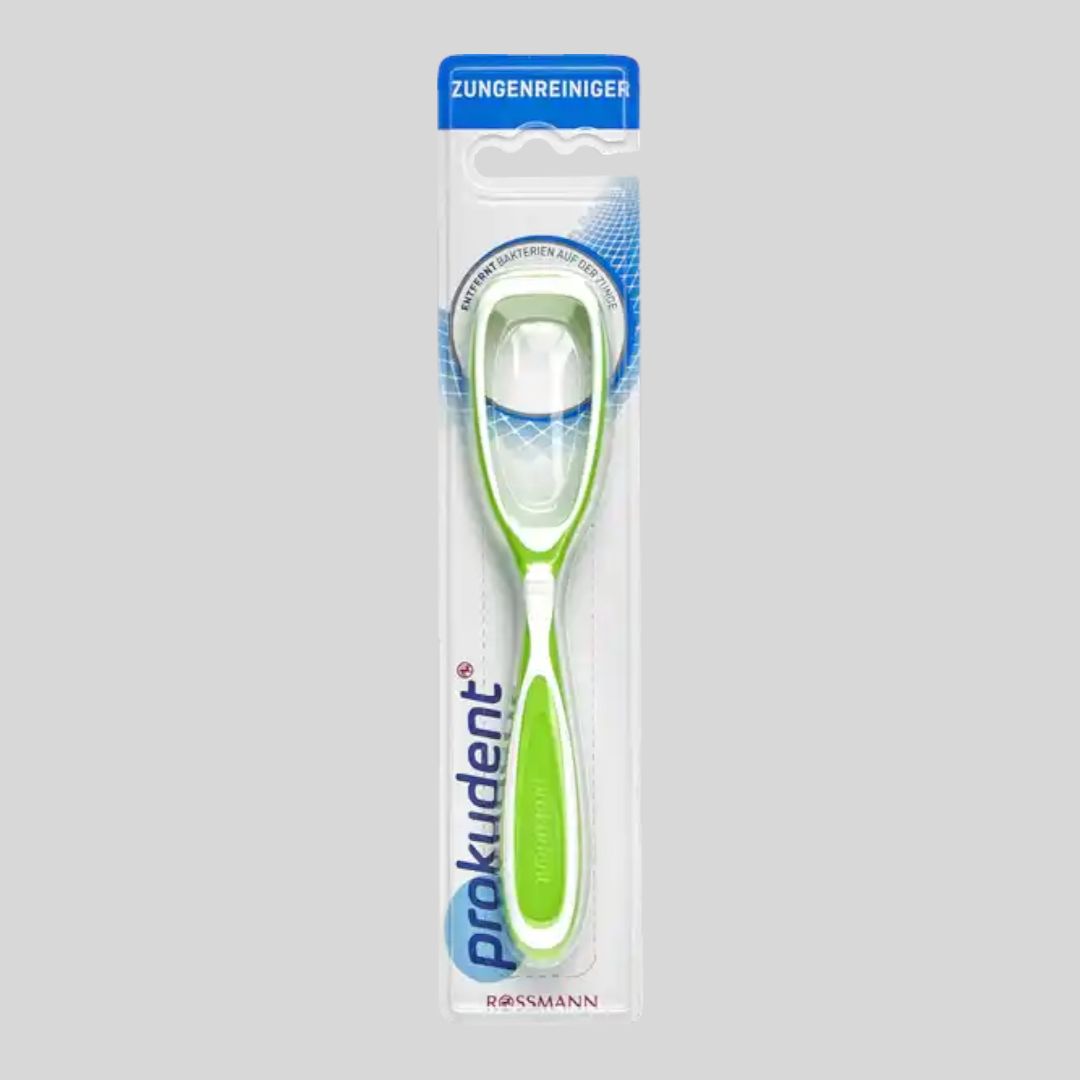 СКРЕБОК ДЛЯ ЯЗЫКА PROKUDENT ДВУСТОРОННИЙ В РАЗНЫХ ЦВЕТАХ