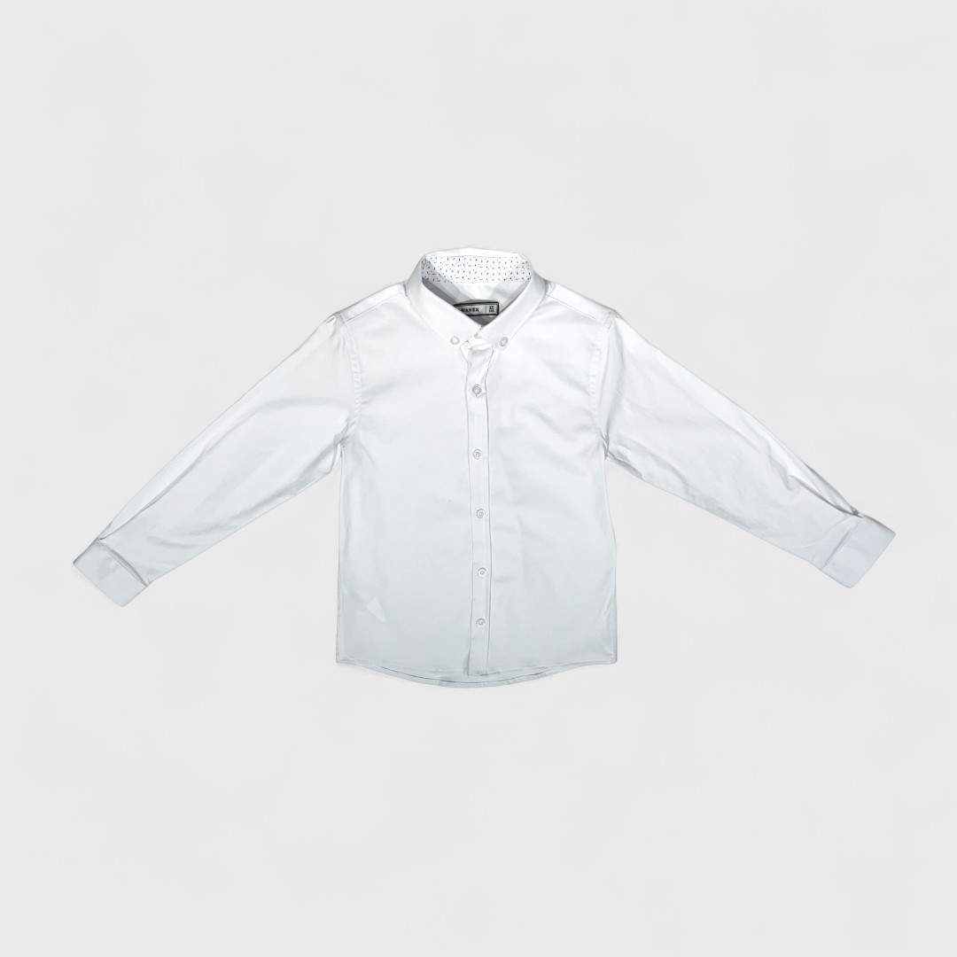 Белая рубашка для мальчиков