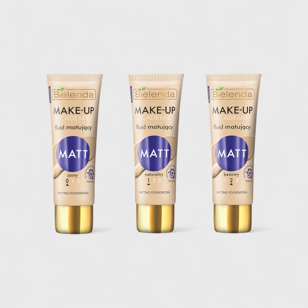 Матовые тональные крема Bielenda