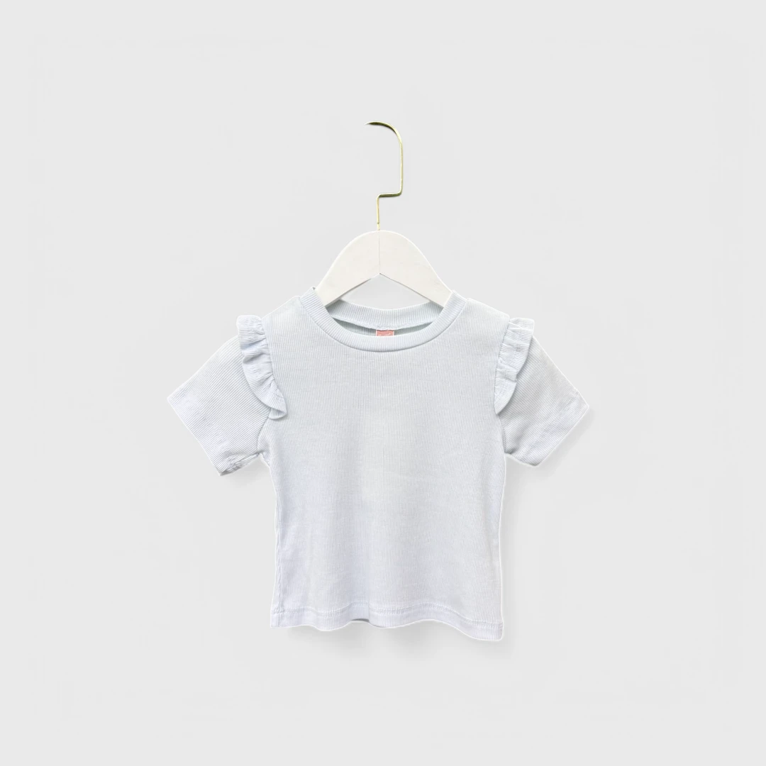 Топ с рюшами