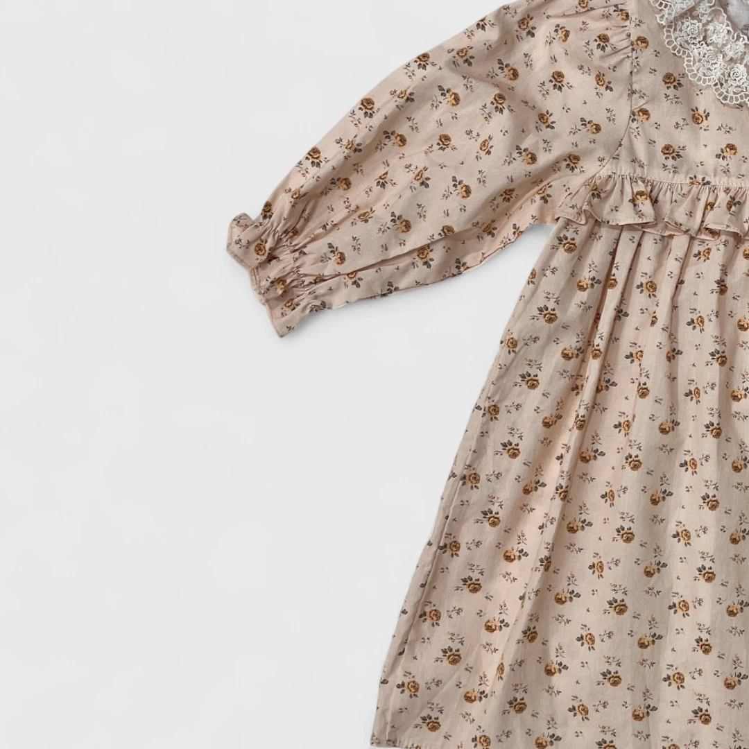 Платье с цветочным принтом