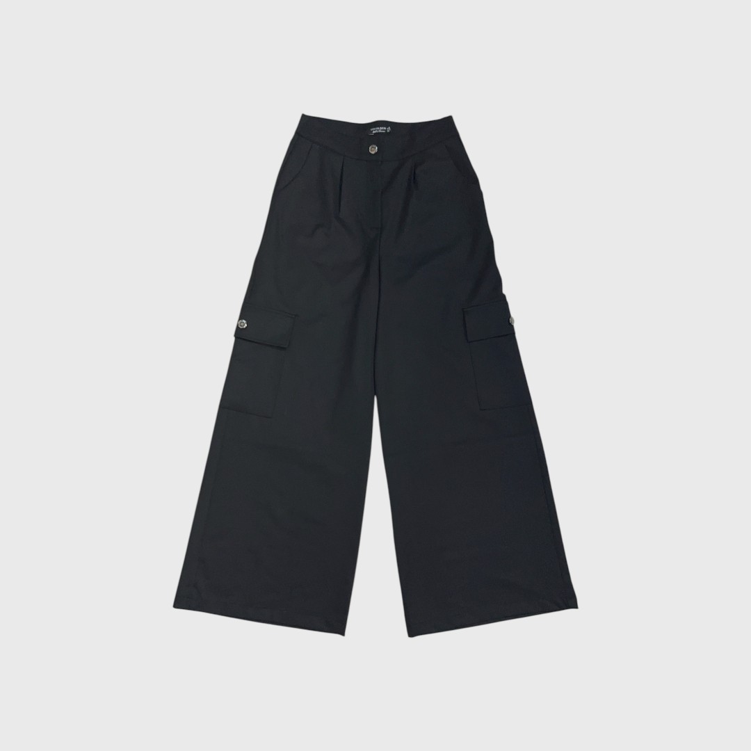 Черные брюки карго