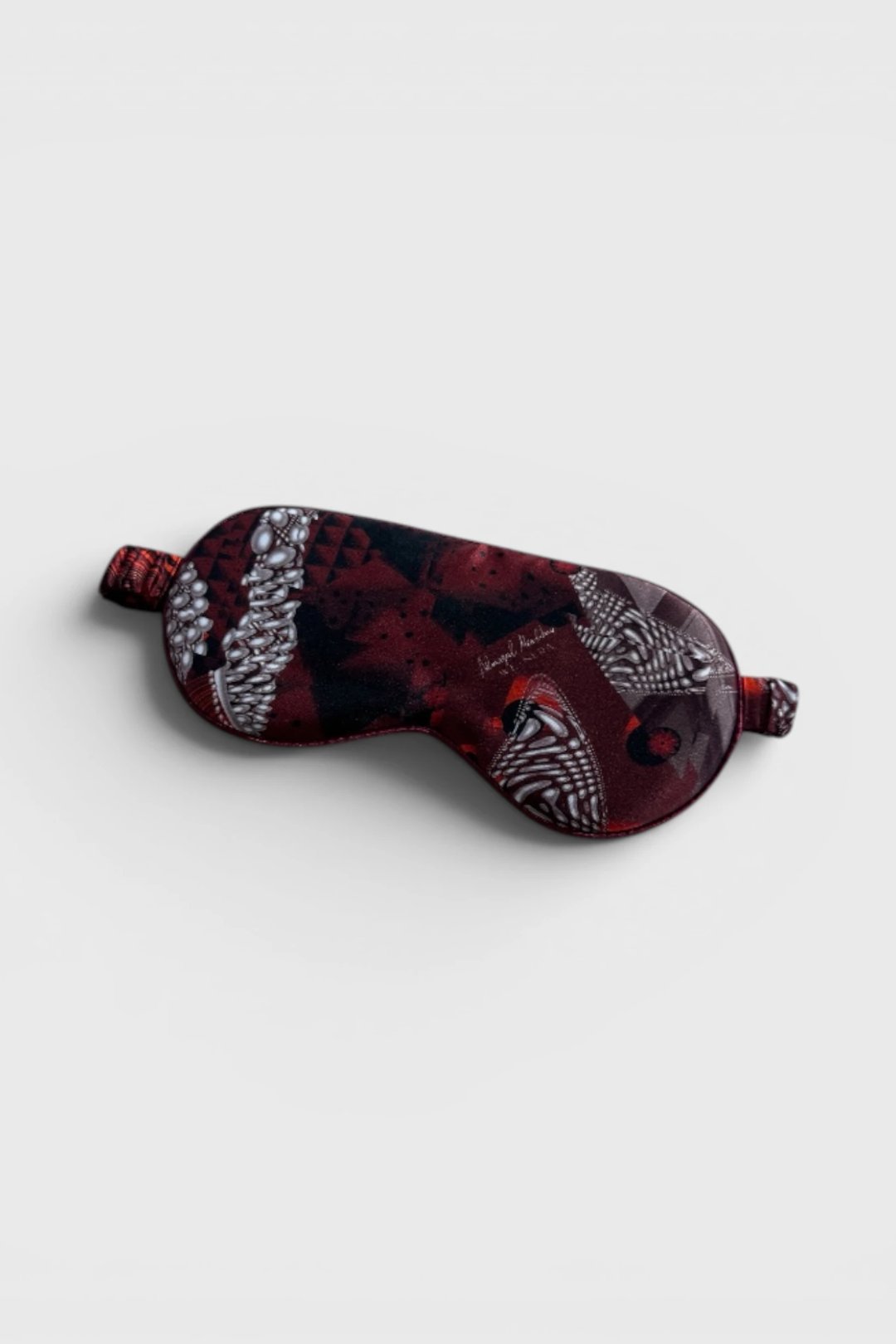 Alma Sleep Mask with Fire Horse Print