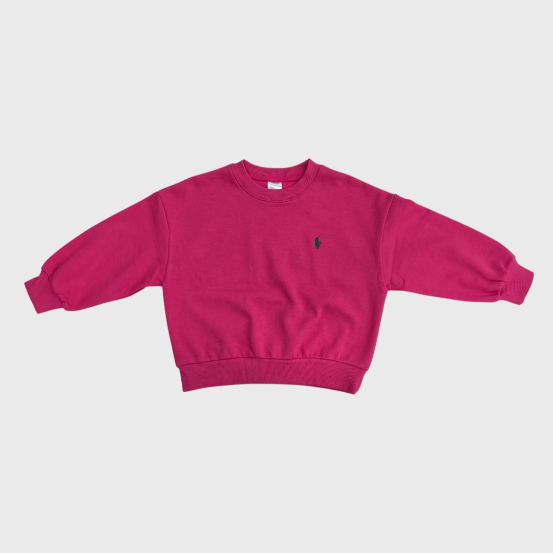 Розовый свитшот