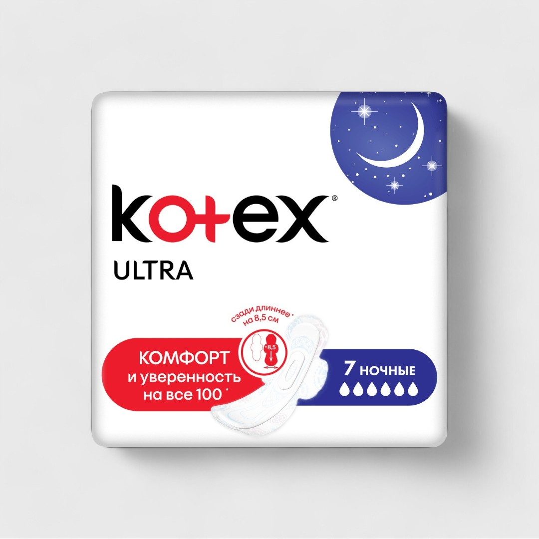 Прокладки женские Kotex Ultra Night