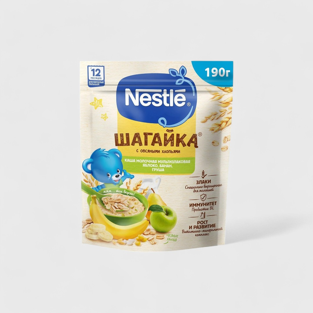 Nestlé Шагайка каши молочной многофункциональной