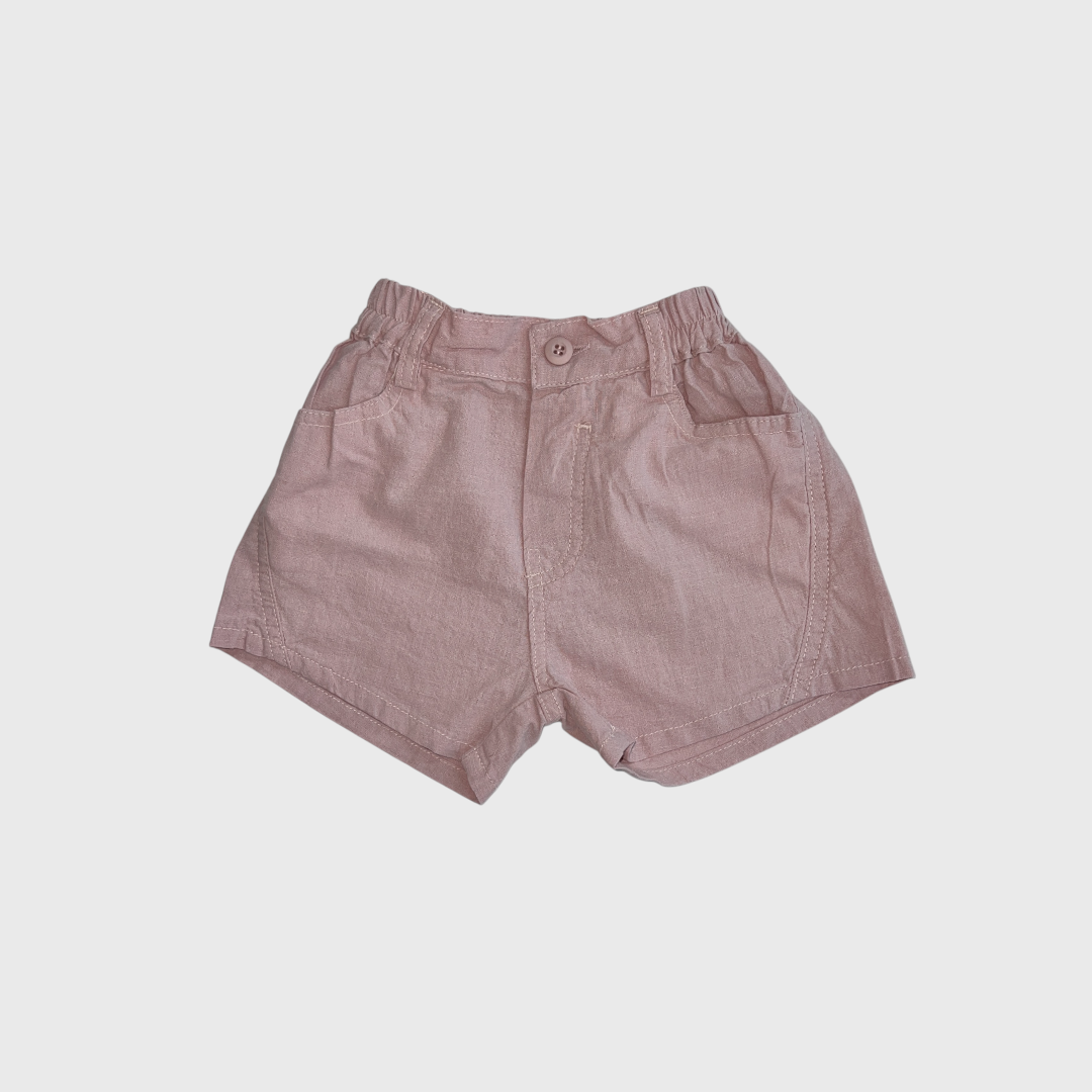 Розовые шорты