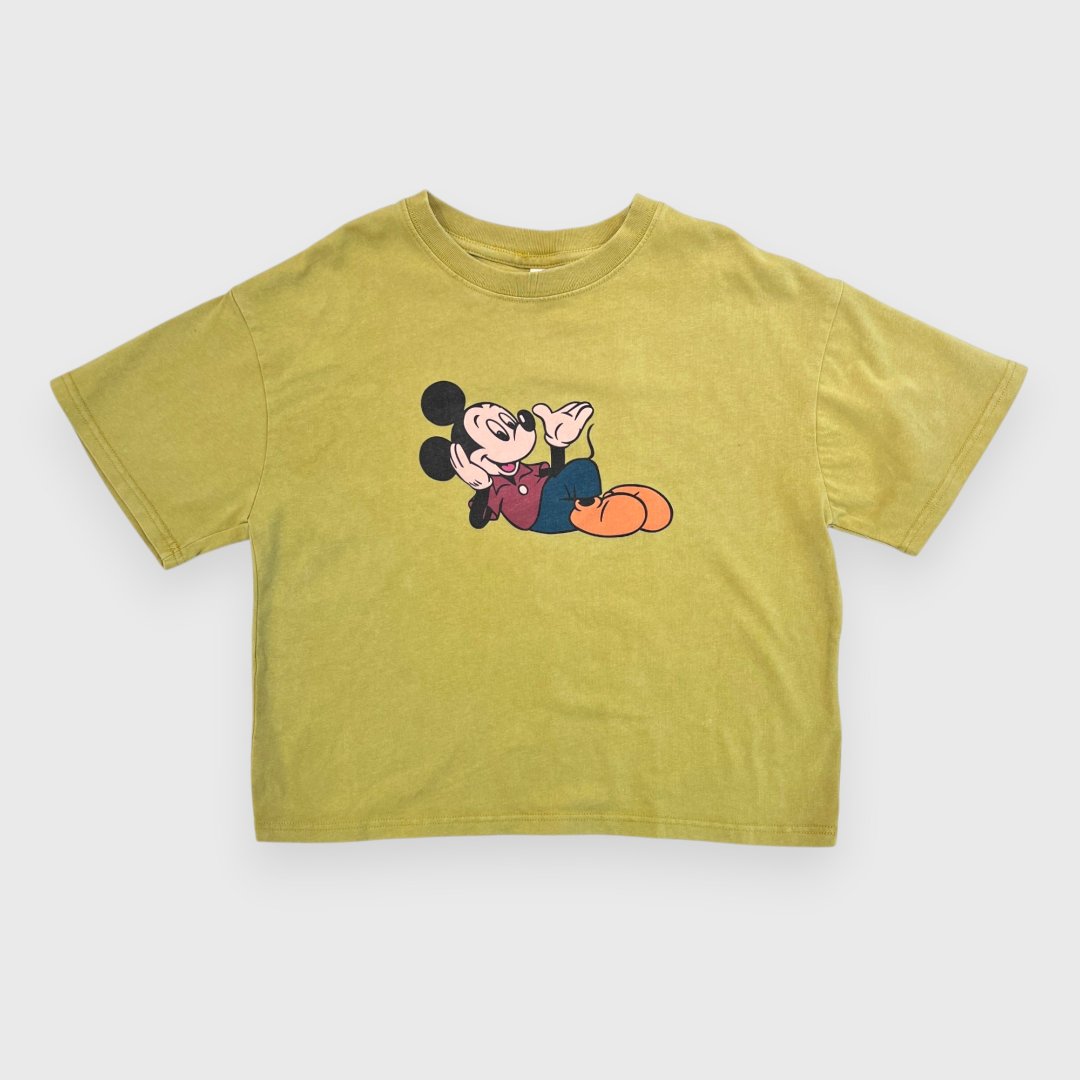 Желтая футболка Mickey Mouse