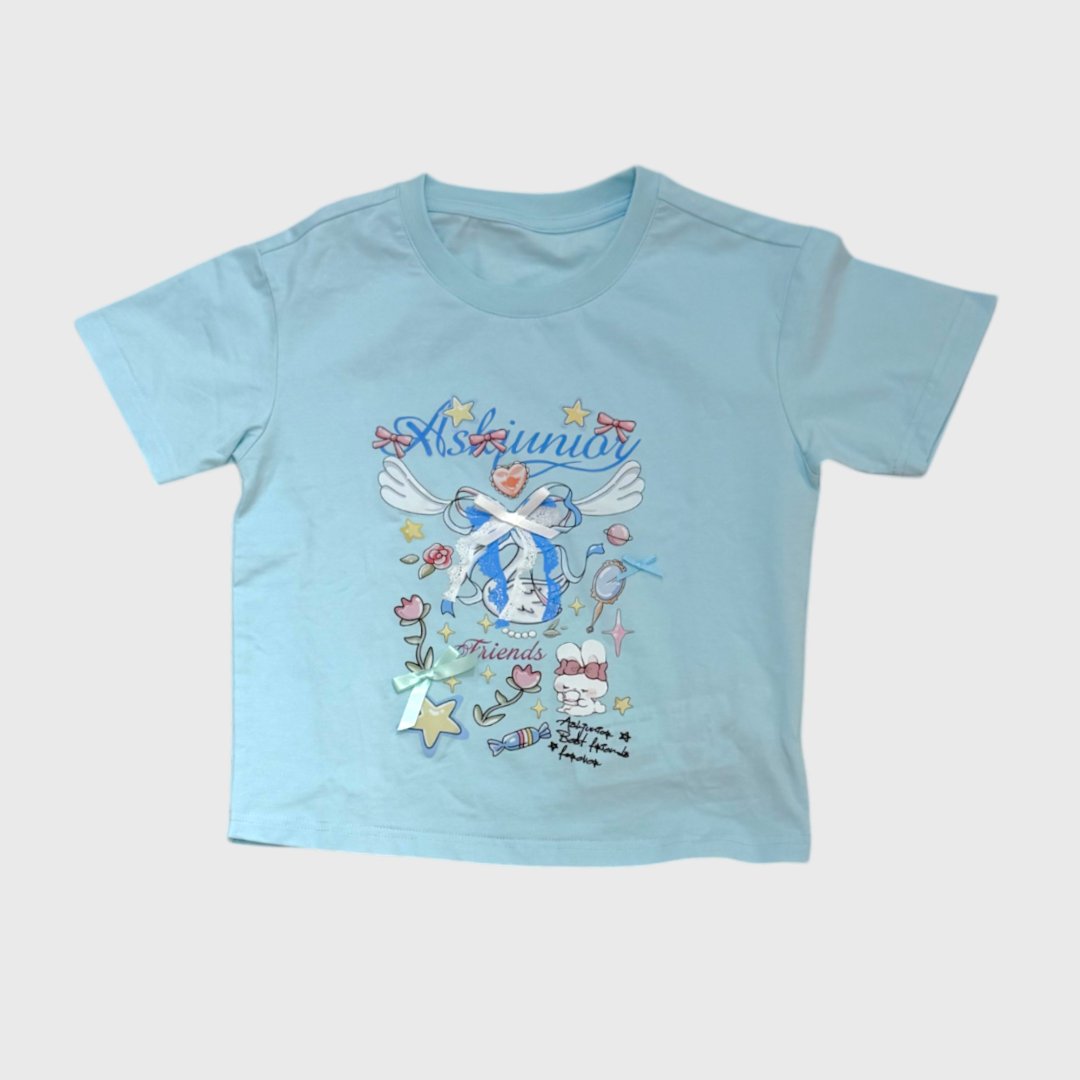 Бирюзовая футболка