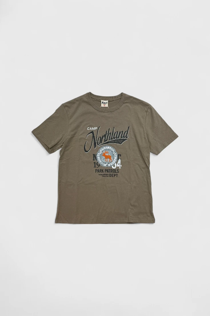 Оливковая футболка Northland