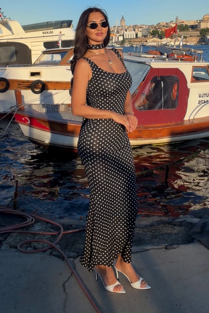 Grace Polka Dot Dress