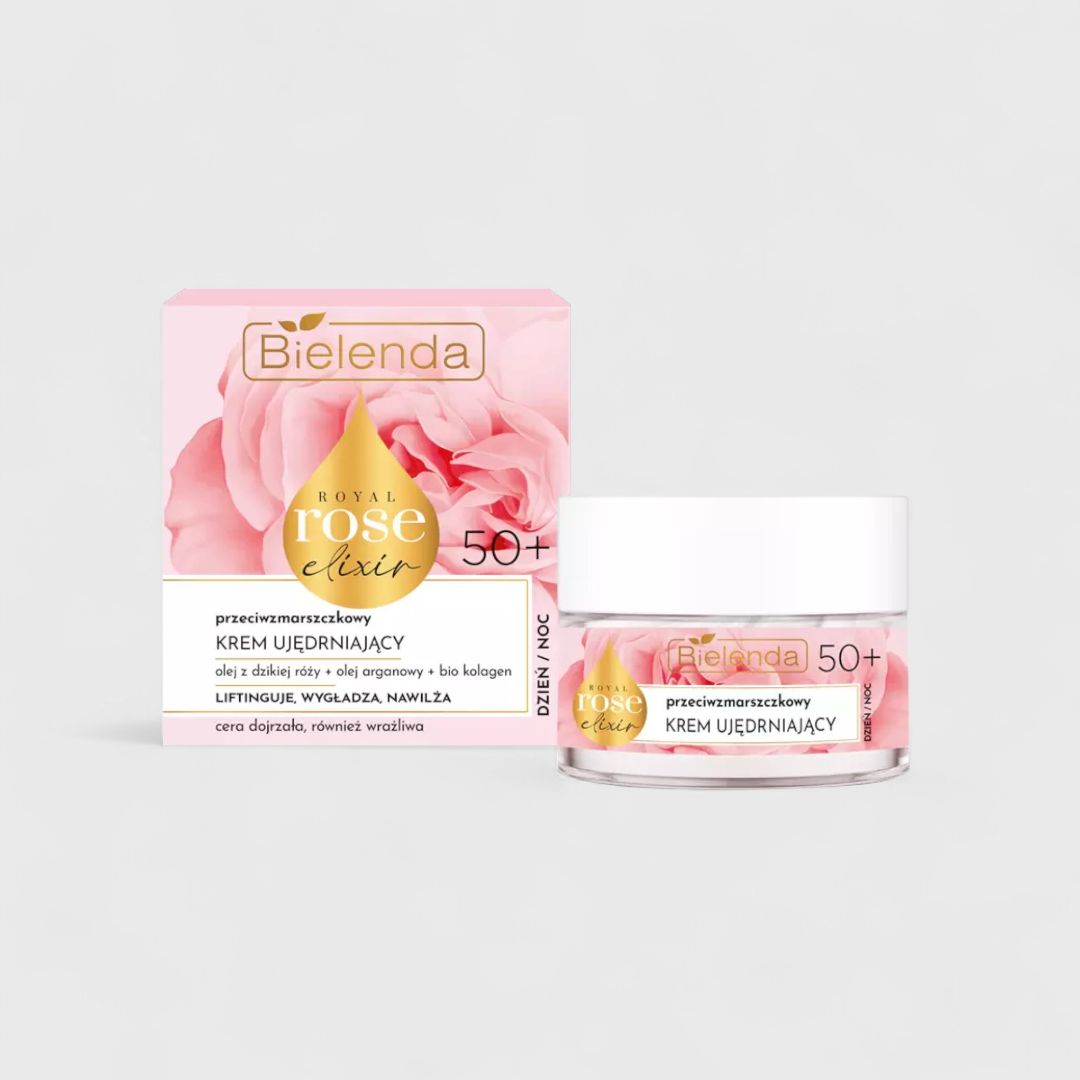 Омолаживающий крем с Розой Bielenda 50+, 60+. 70+