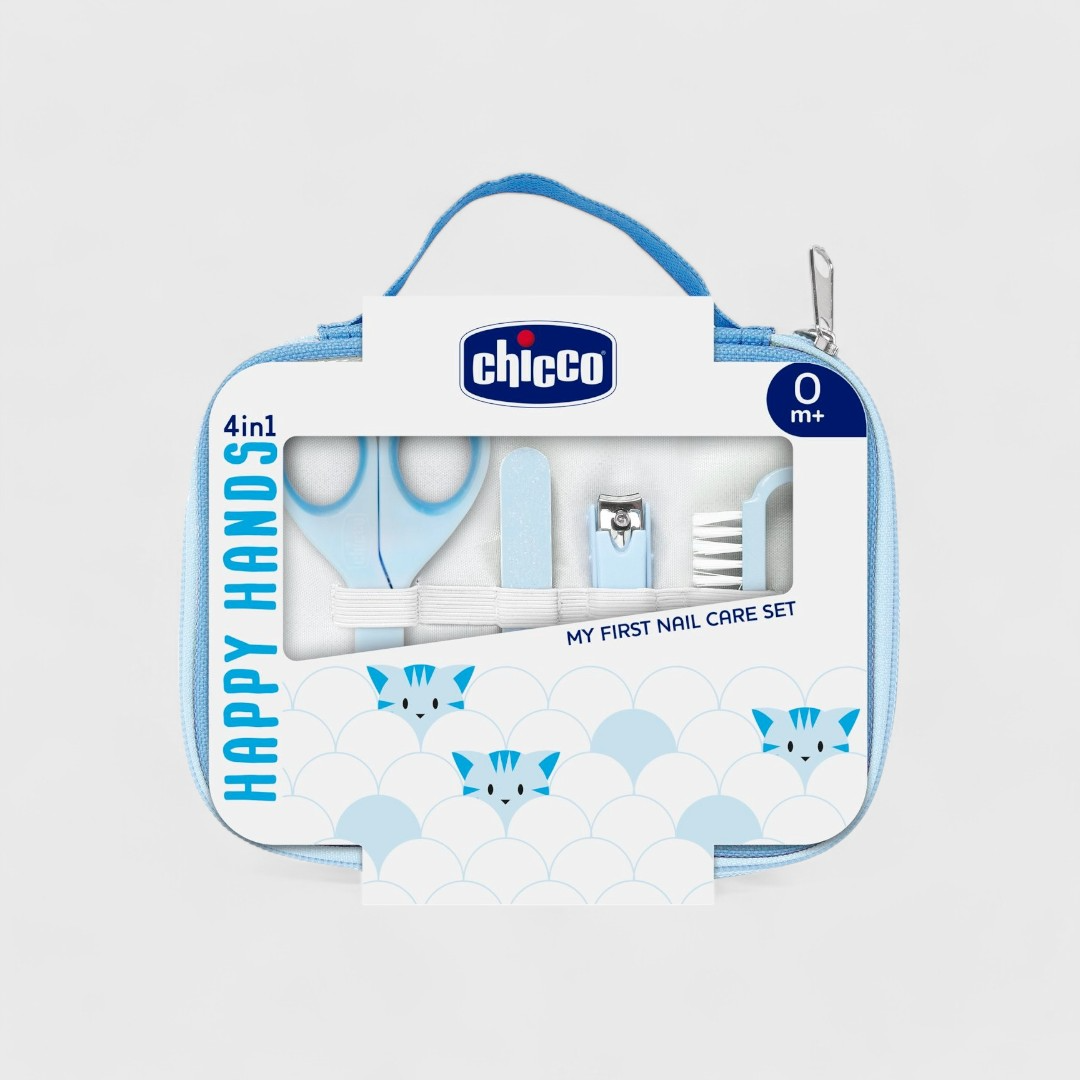 Chicco набор для ухода за ногтями 4 в 1