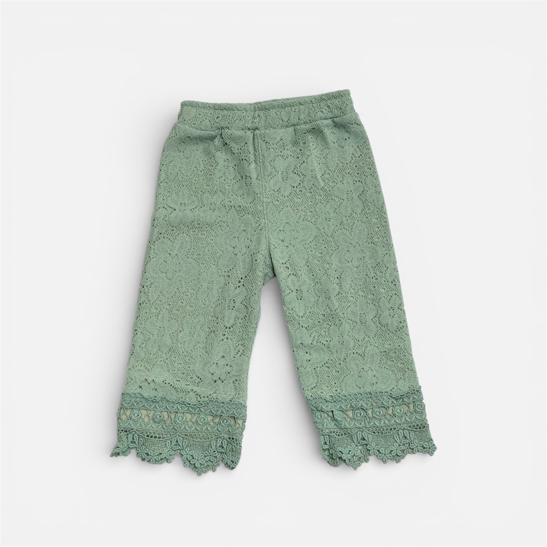 Женские нарядные брюки цвета ментол