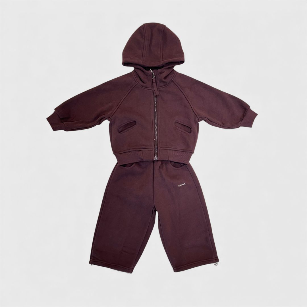 Бордовый спортивный комплект