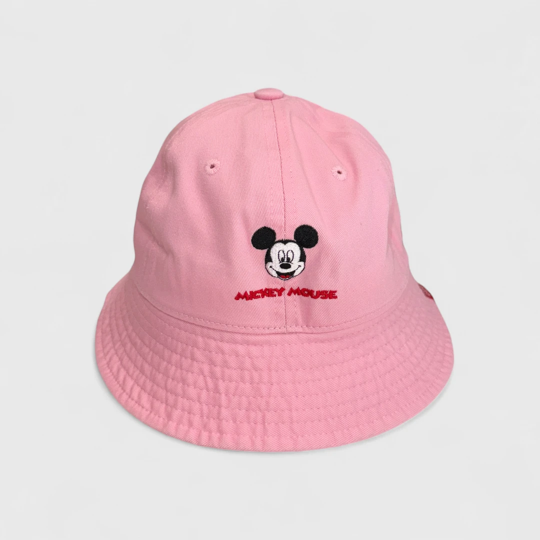 Панама Mickey Mouse (бежевая, розовая)