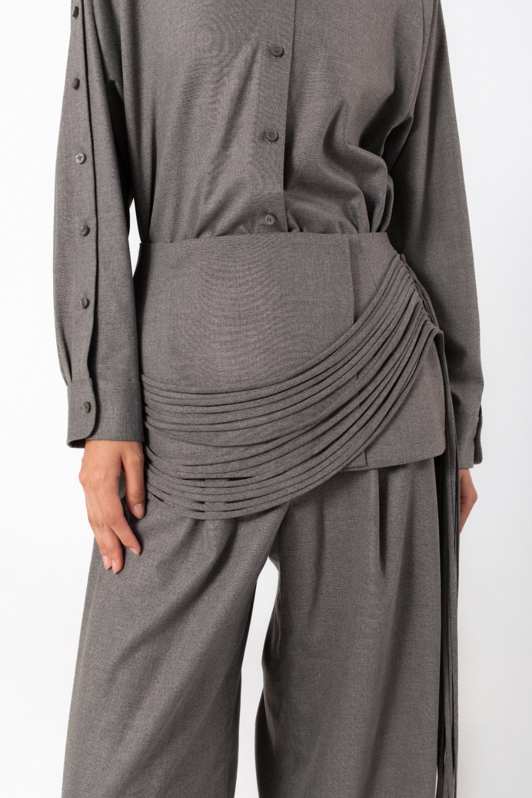 Lyra Fringed Peplum