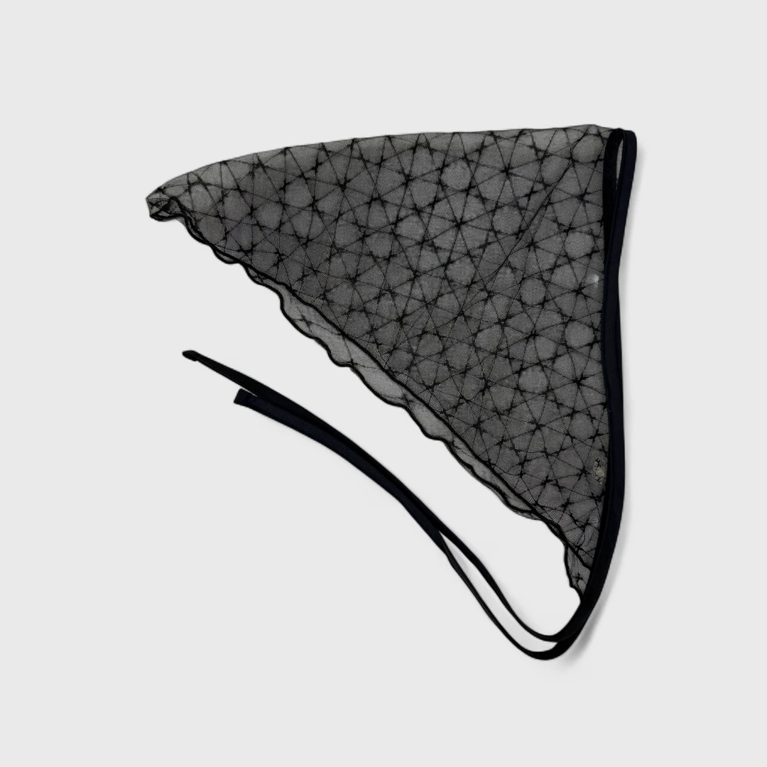 Сетчатые косынки (белая, черная)