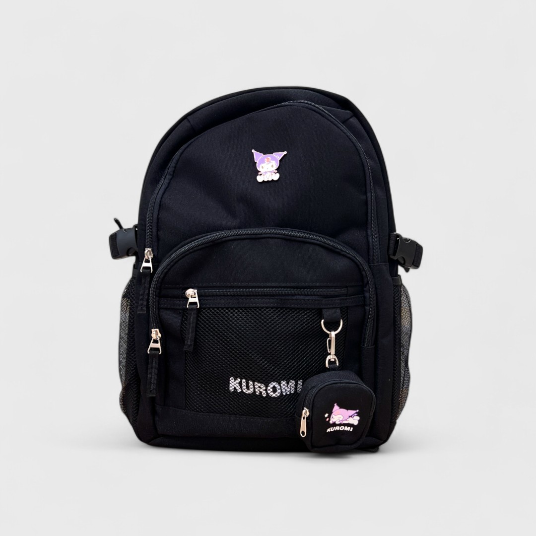 Черный рюкзак Kuromi