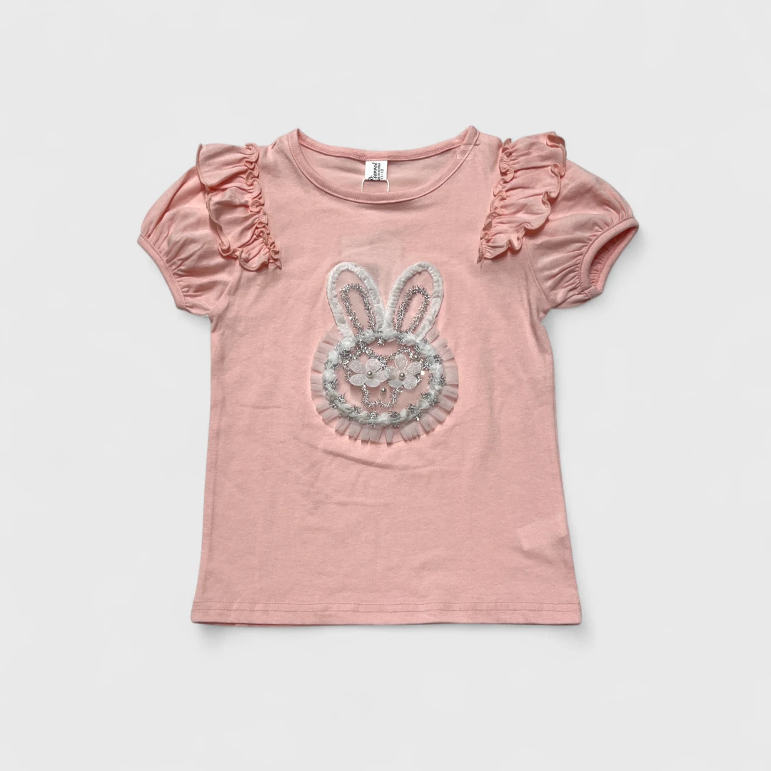 Розовая футболка