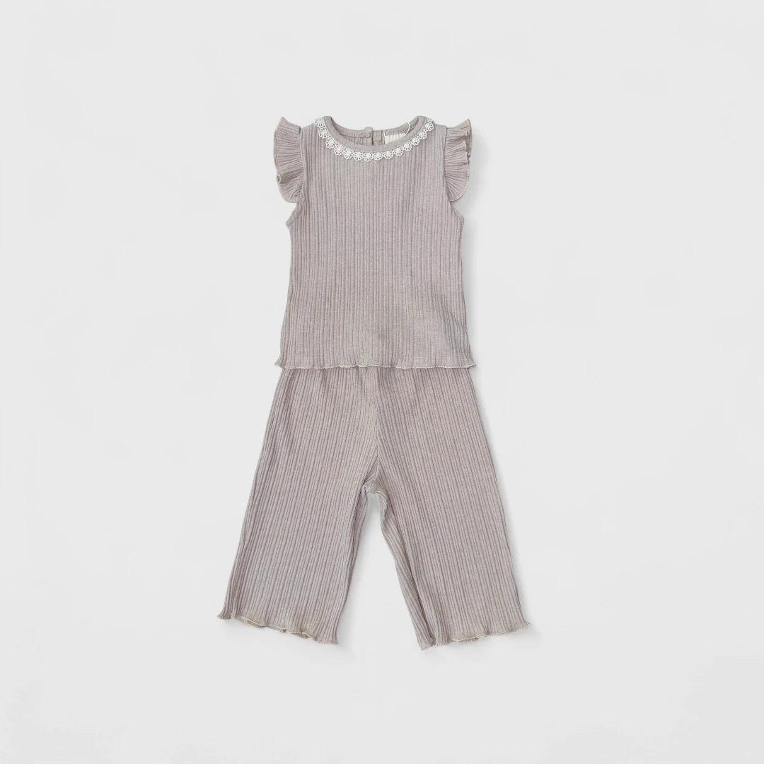 Серый комплект для девочек