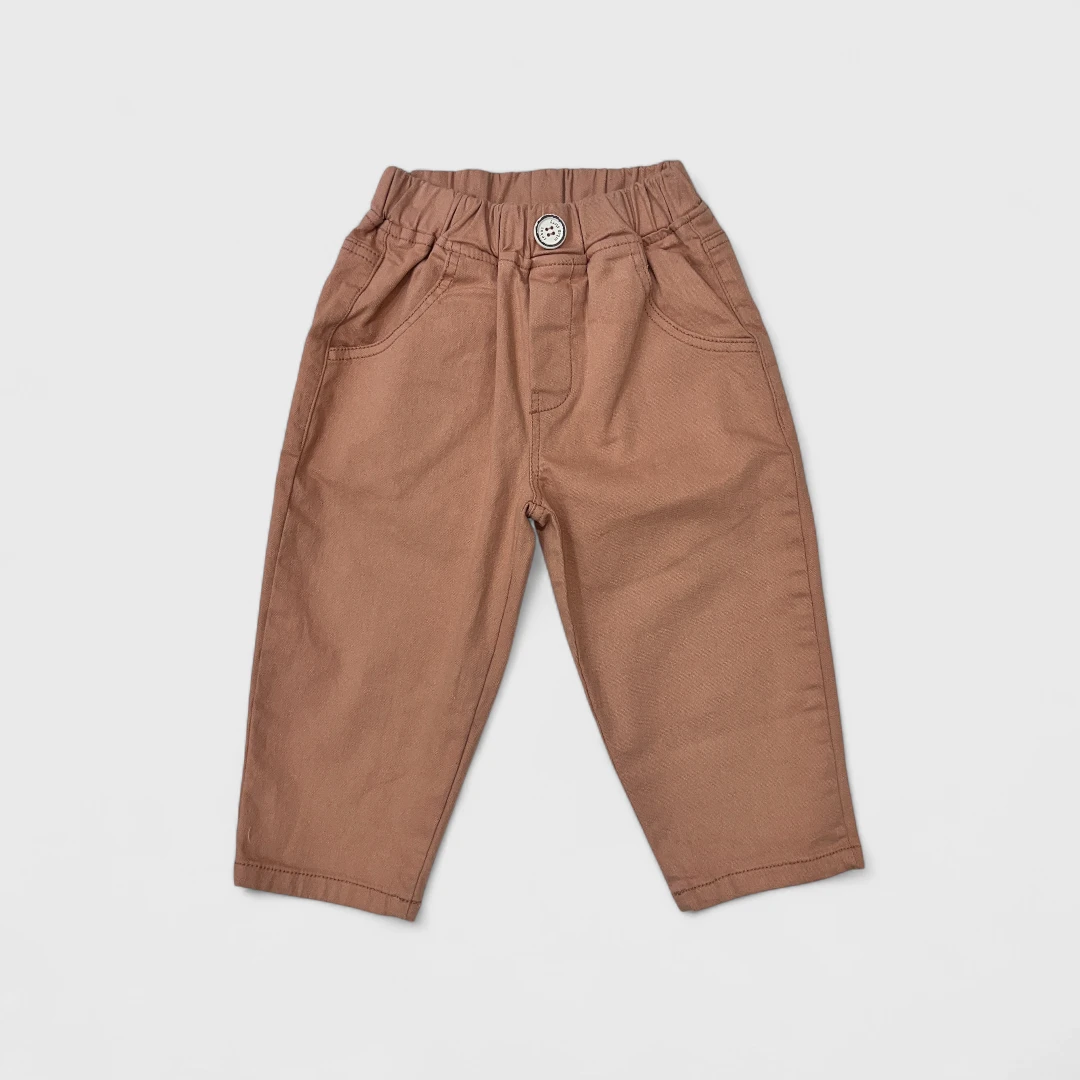 Коричневые брюки для мальчиков