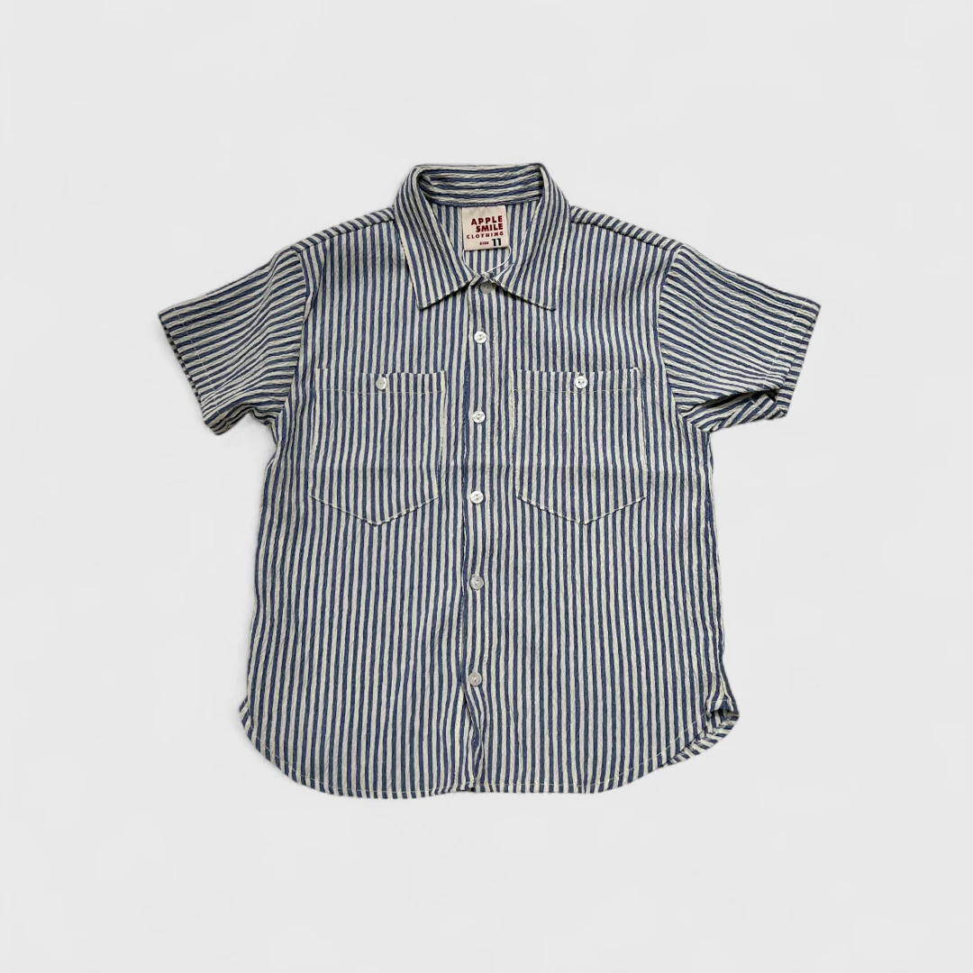 Рубашка в полоску Apple Smile