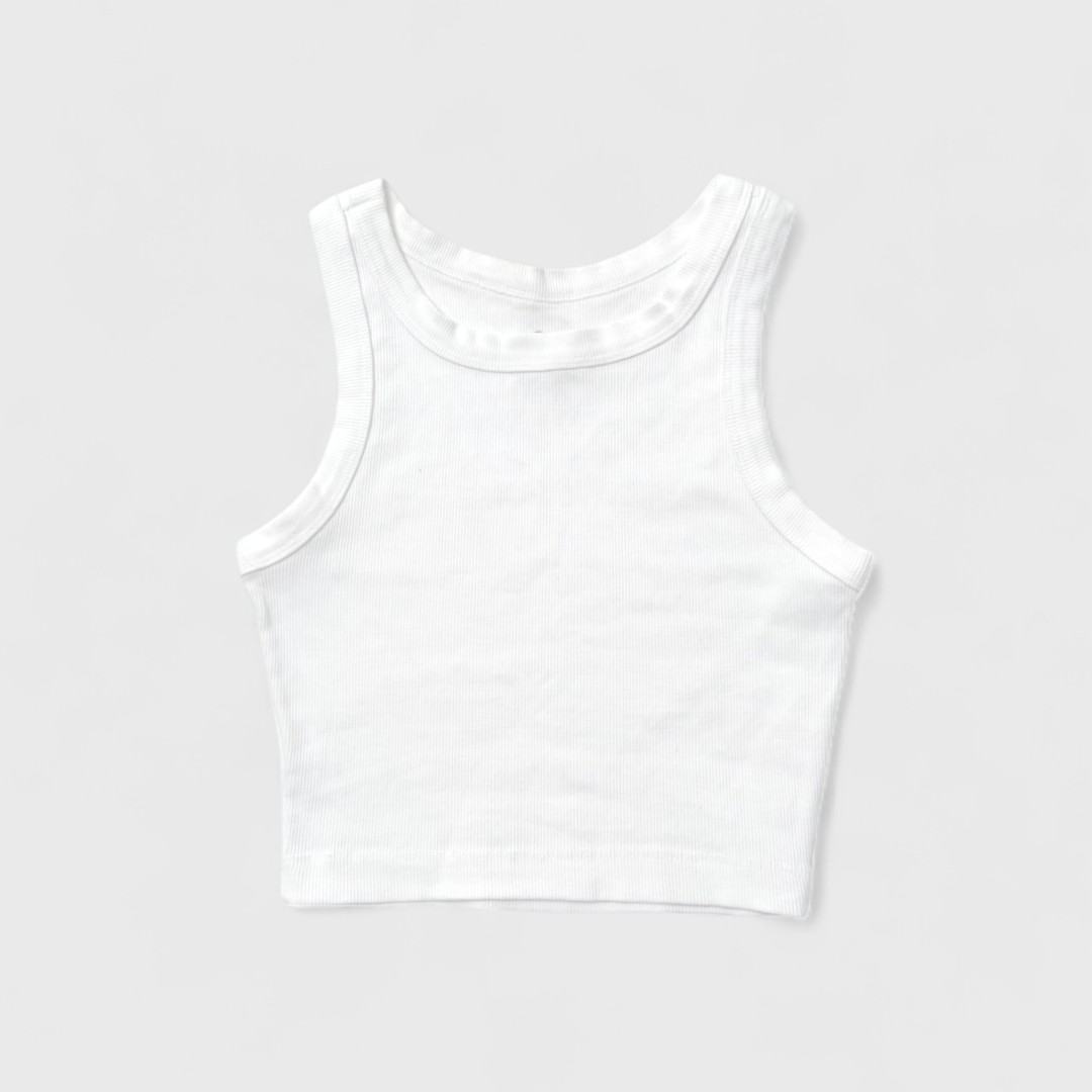 Белая майка