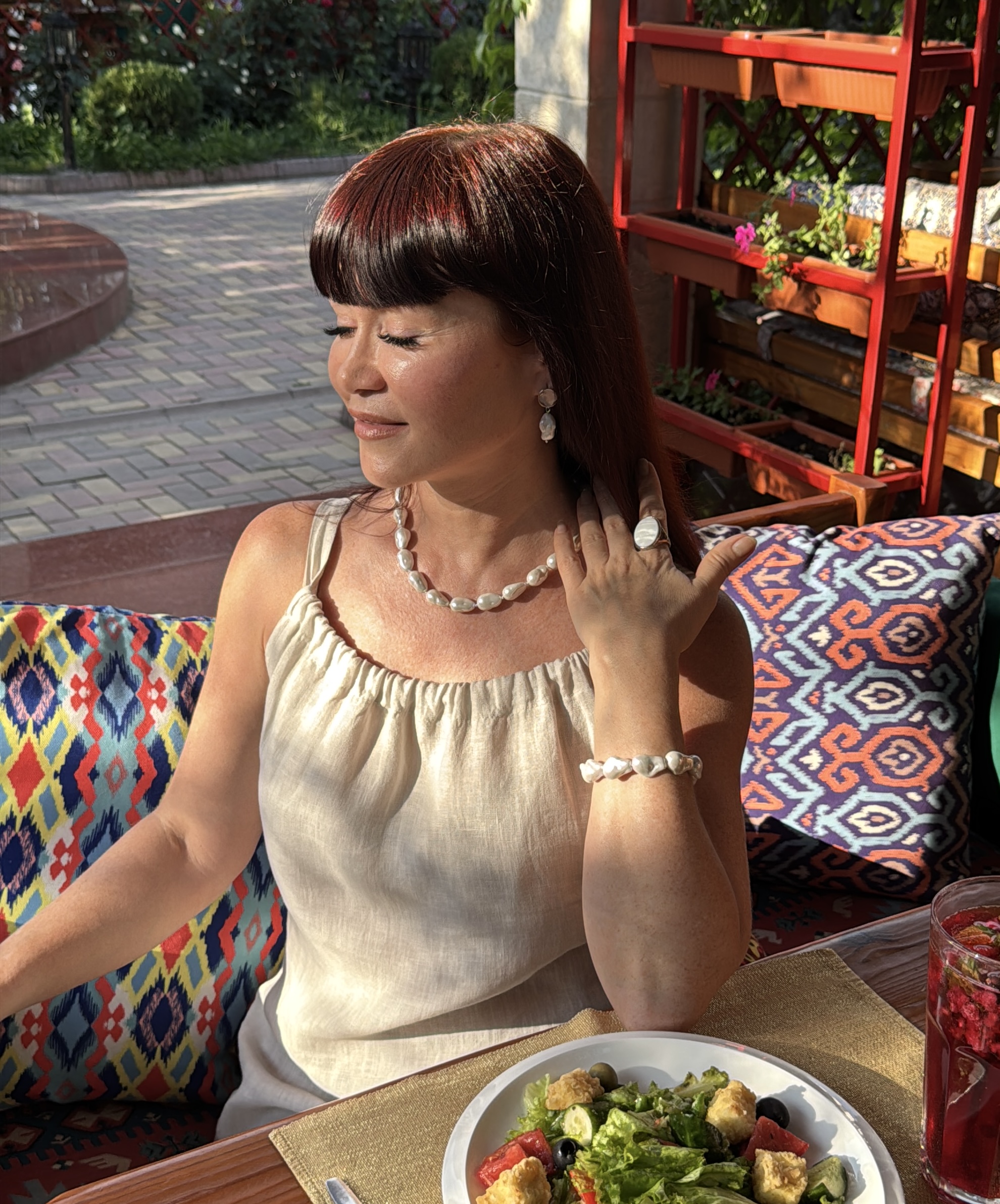 Украшения из натурального камня жечумг Майорка 