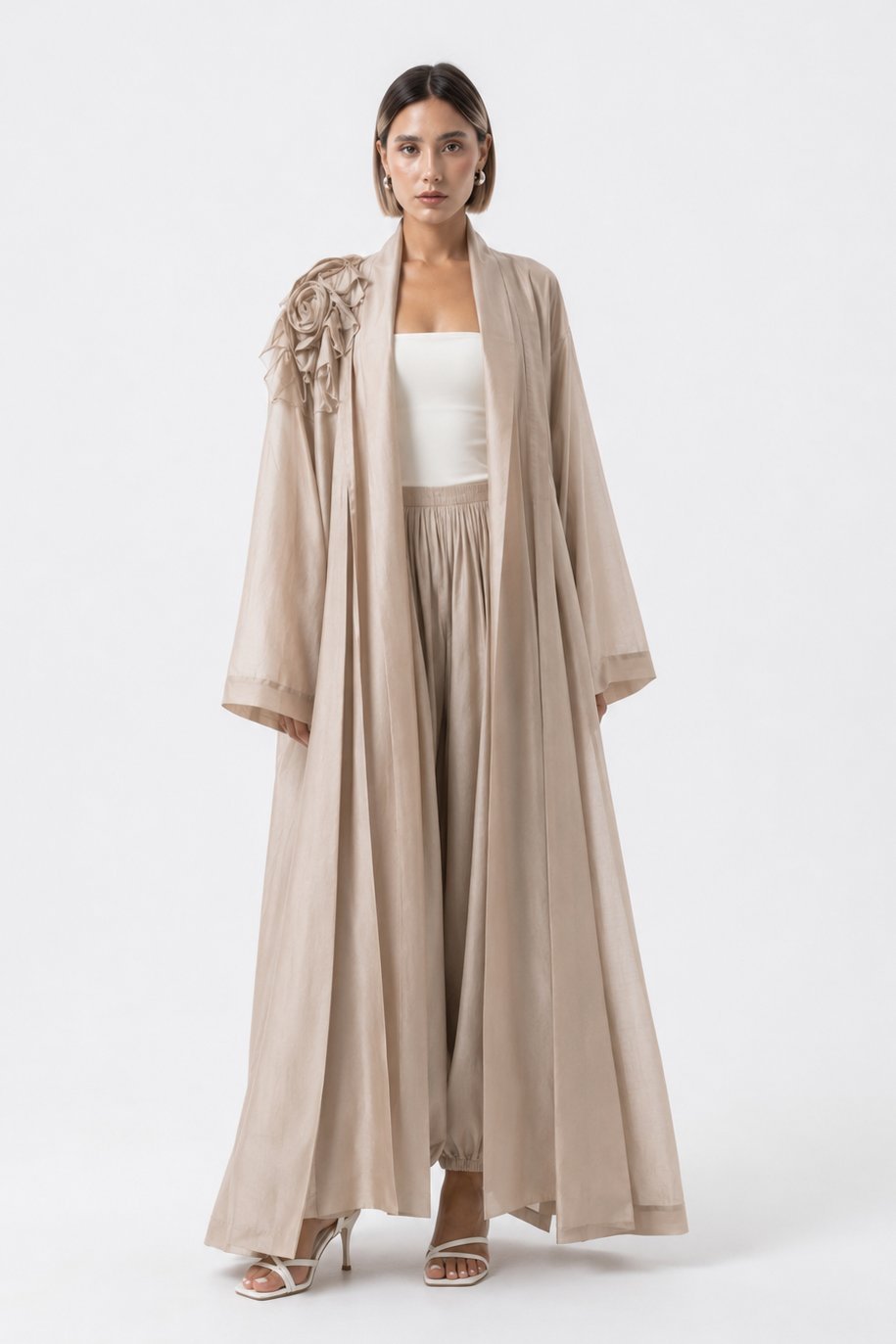 Beige Alexandra Cape
