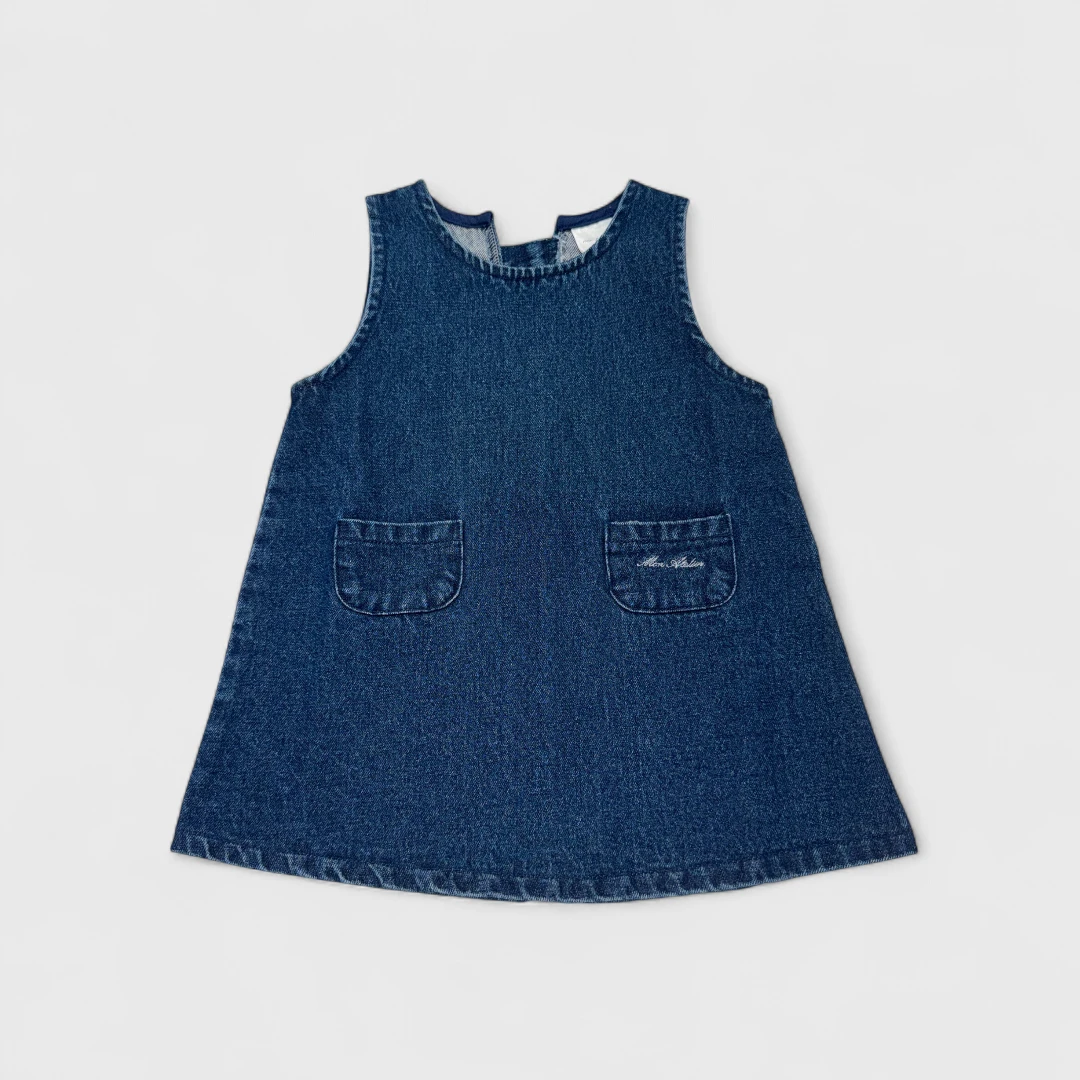 Джинсовое платье