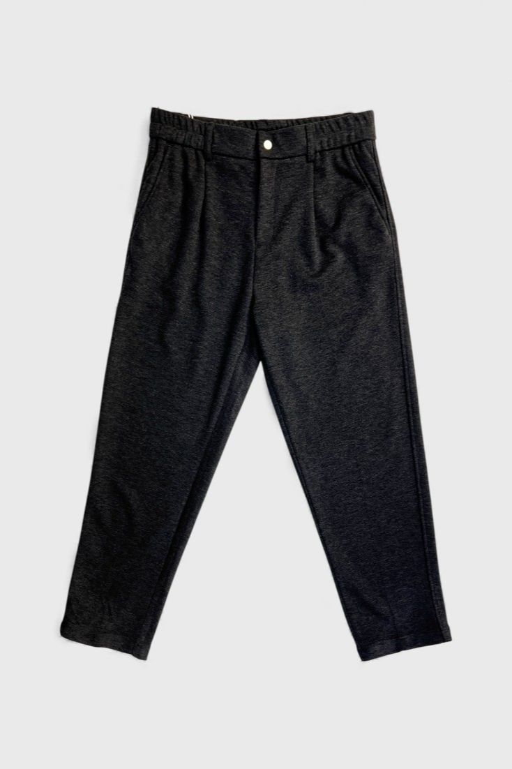 Чёрные брюки из хлопка
