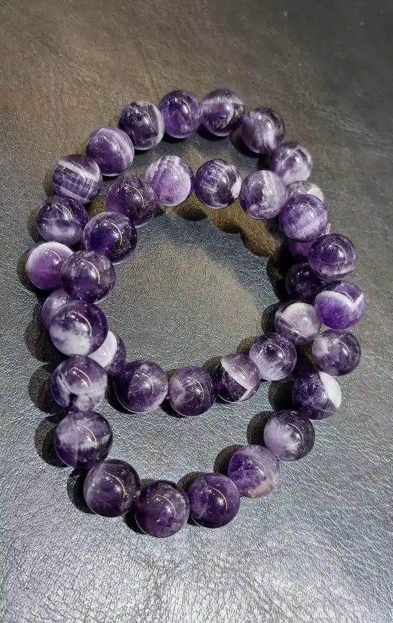 Браслет из натурального аметиста