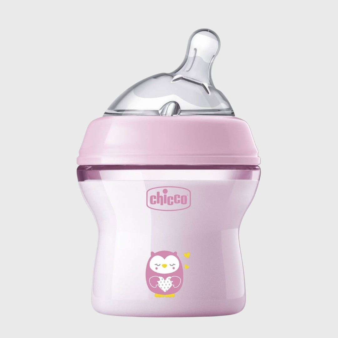 Chicco Бутылочка для кормления пласт. 150 мл, 0м+ NF Girl