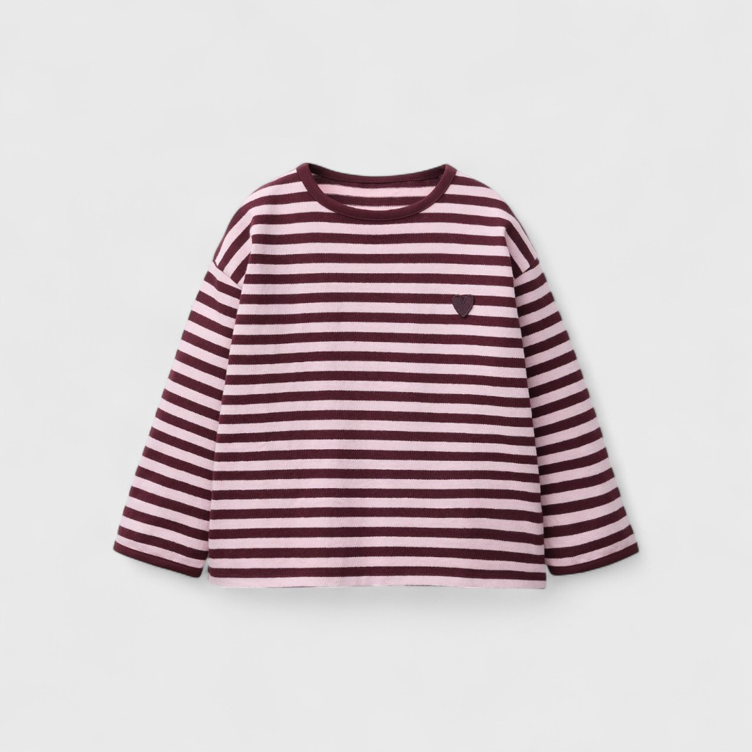 Zara полосатый свитшот