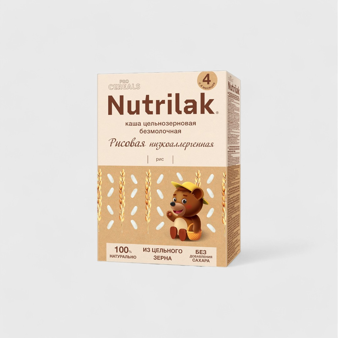 Nutrilak Рисовая низкоаллергенная каша, 200 г