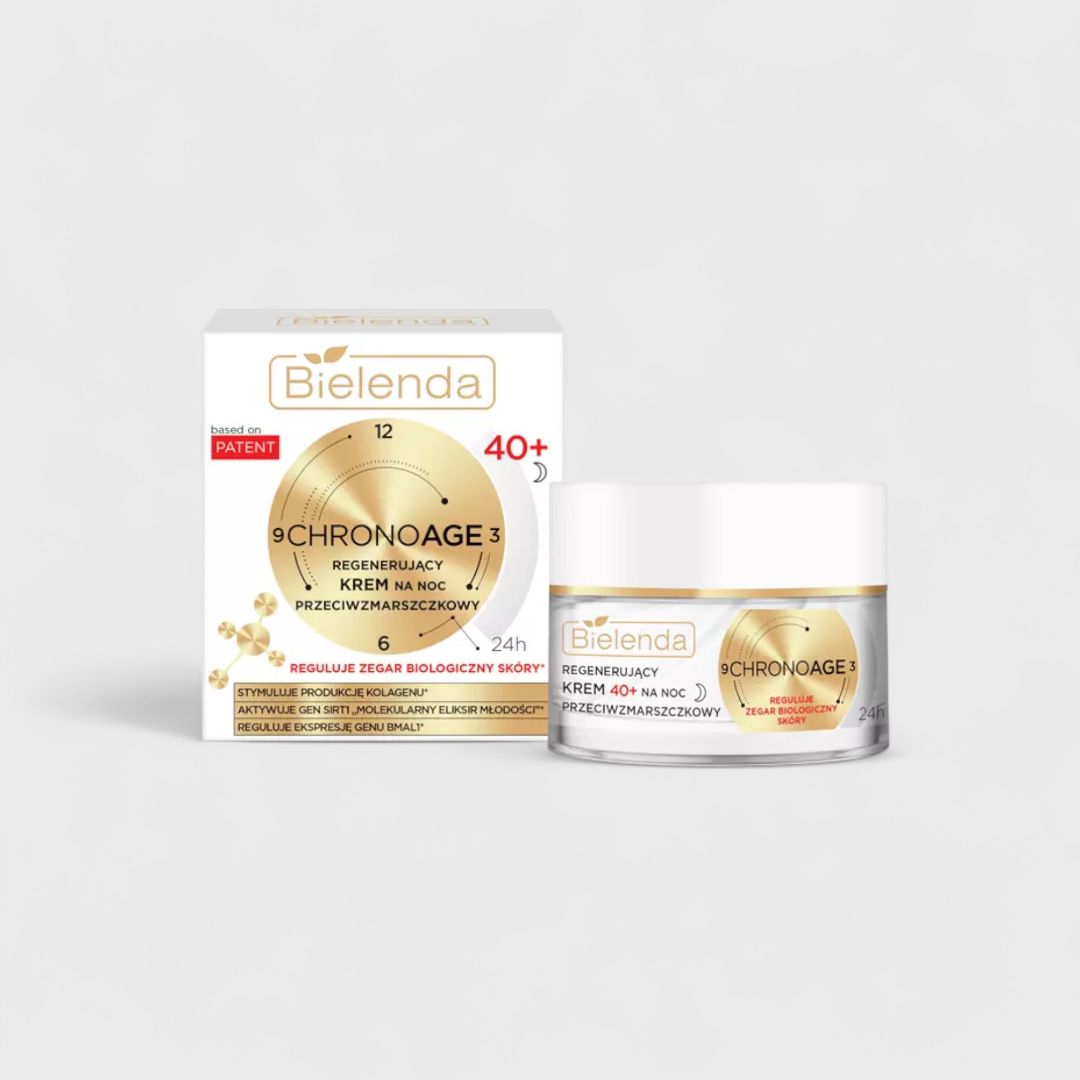 Ночной крем Bielenda Chronoage 40+, 50+, 60+