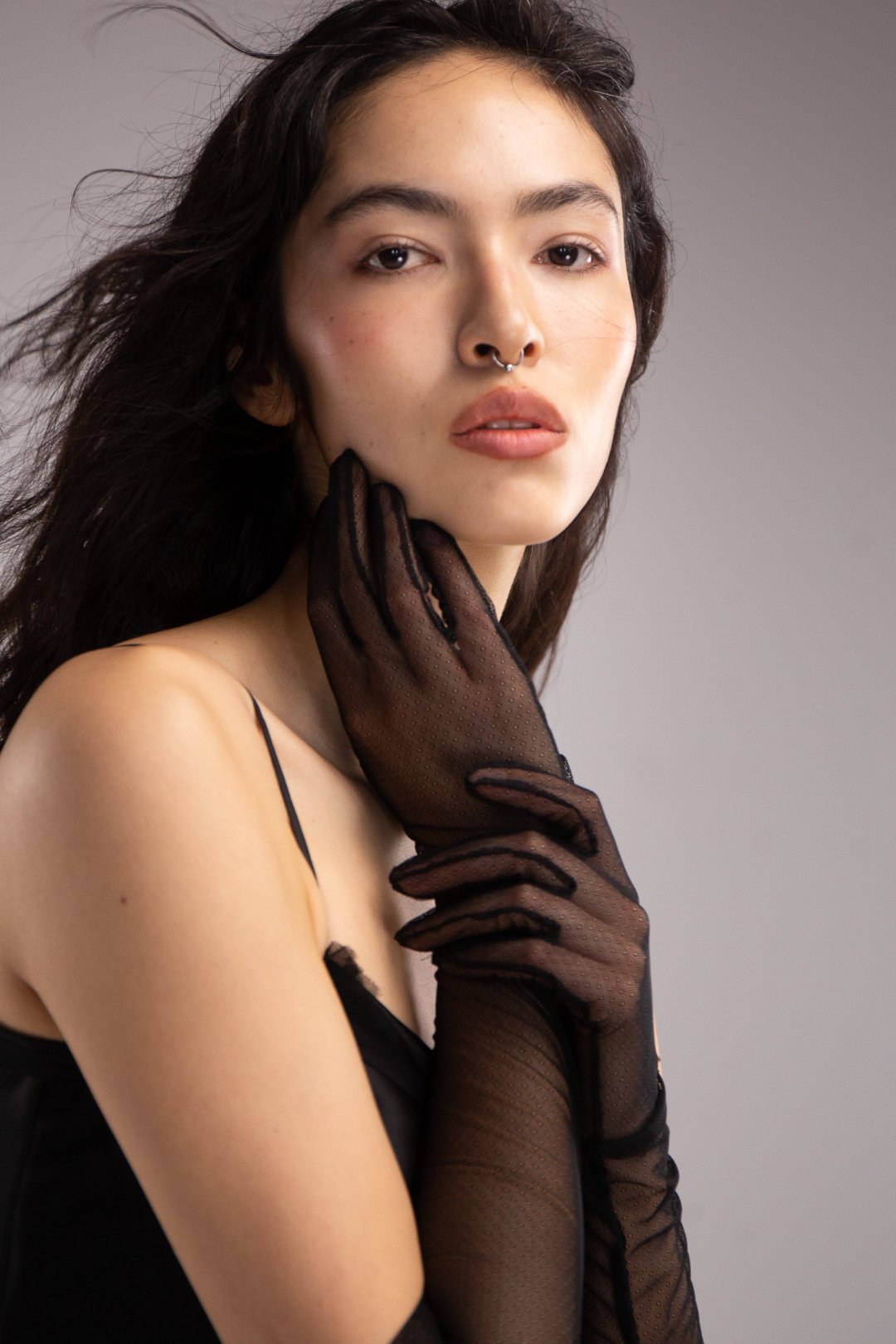 Long Mesh Gloves
